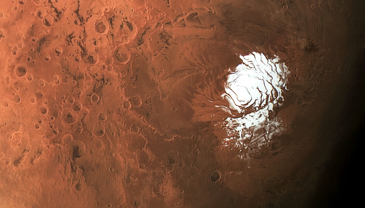 Er det en innsjø under sørpolen på Mars?