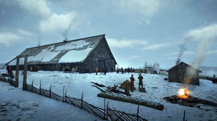 Vi har ikke romerske bad, romerske villaer eller romerske broer i Norge. Men vi har romerske basilikaer, som i Norge tok form av store gildehaller arkeologer nå finner flere av. Vi har også mye romersk glass og romerske mynter. Vi har mange romerske våpen. Og vi hadde kanskje hærstyrker organisert på romersk vis. Her er den store hallen på Sem i Buskerud slik den kan ha sett ut om vinteren.