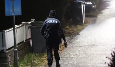 Politiet har store ressurser på stedet