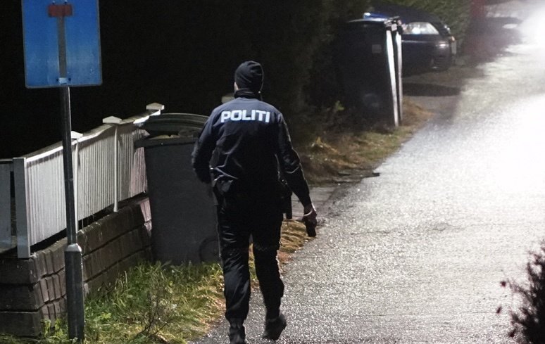 Politiet har store ressurser på stedet