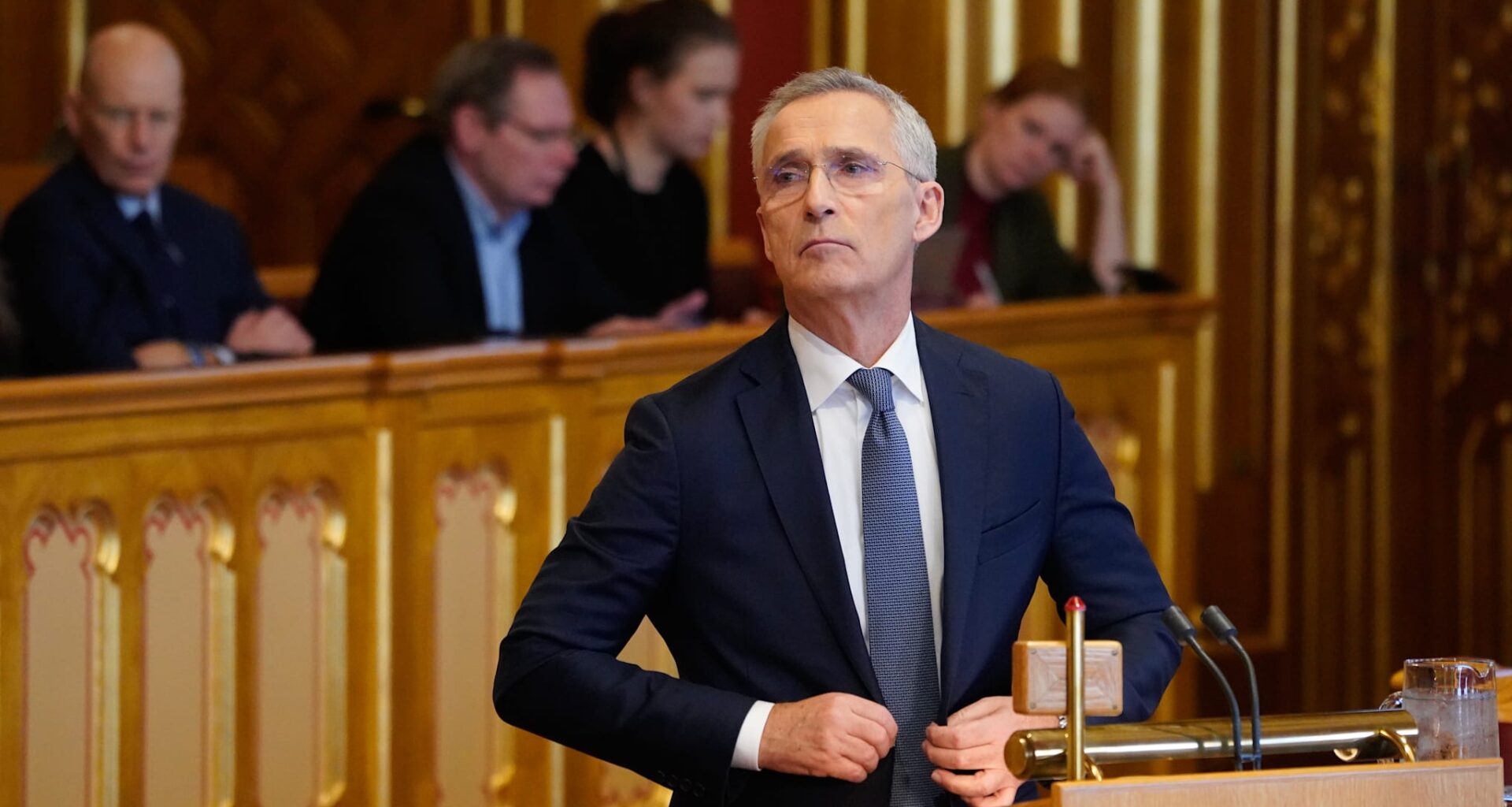 Finansminister Jens Stoltenberg.