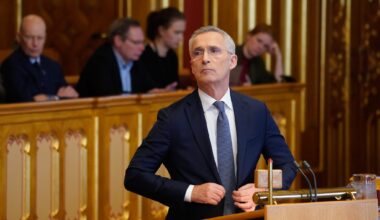 Finansminister Jens Stoltenberg.