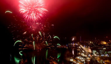 Her blir det best rakettvær