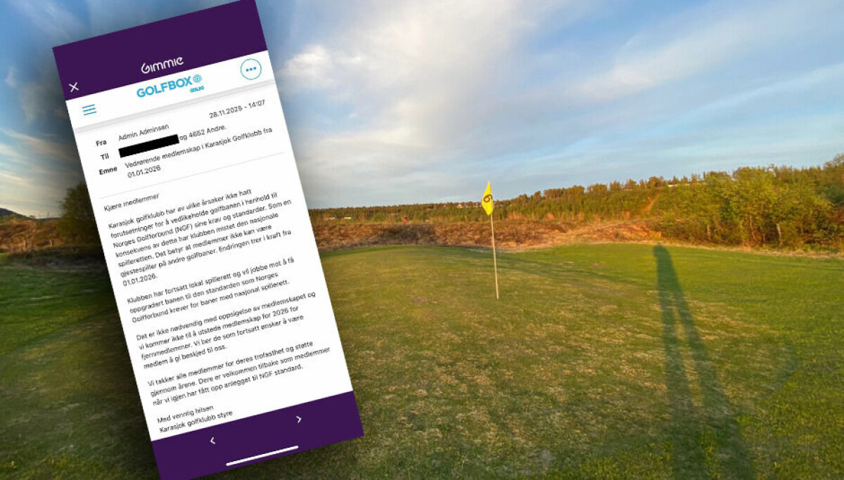 Over 4000 golfere må finne seg en ny klubb