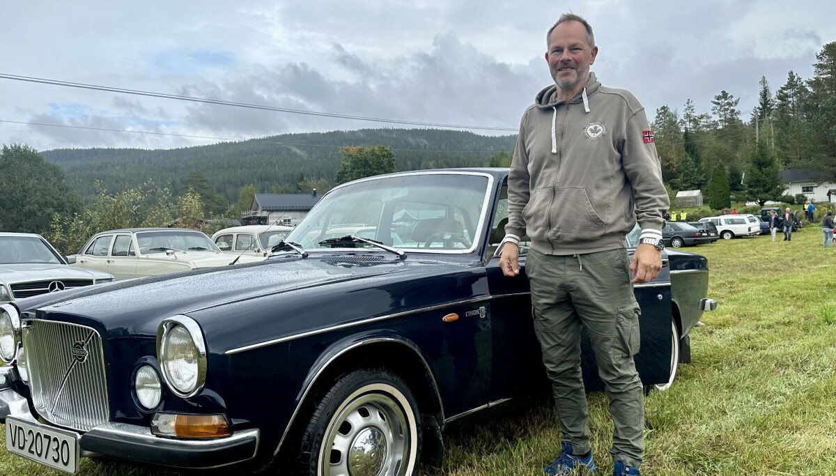 Amerikansk glis? Nei, en grom Volvo 164