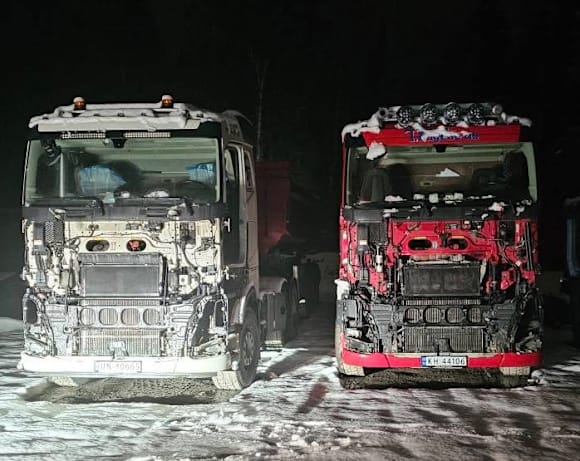 Lastebil-tyveri i Lier: – Ganske store summer