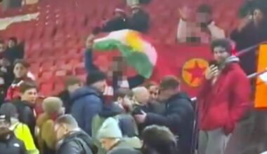 Kurder i Bergen forsvarer flagging. – Handler om demokrati og ytringsfrihet. - Bergens Tidende