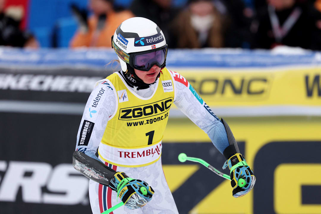 Thea Louise Stjernesund klatret i storslalåmen i Tremblant – Julia Scheib fra Østerrike vant