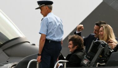 Argentina mottar sine første F-16 jagerfly fra Danmark