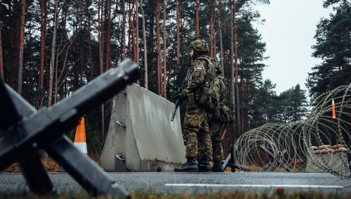 Estland bygger bunker-bastion langs Russland-grensen for å styrke forsvar