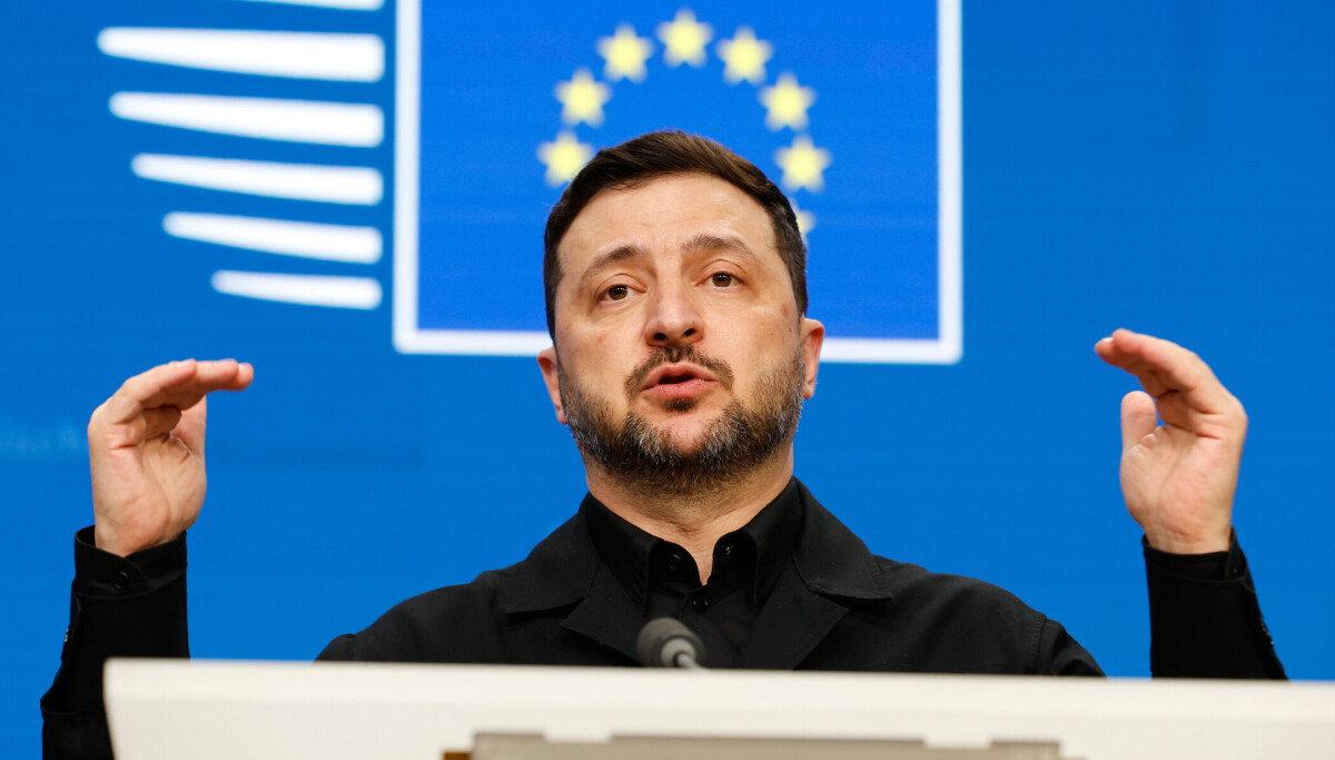 Zelenskyj med bønn til EU