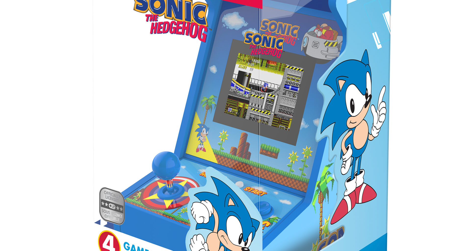Sega og MyArcade lanserer to Sonic mini-arkademaskiner -
