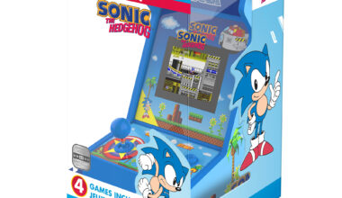 Sega og MyArcade lanserer to Sonic mini-arkademaskiner -