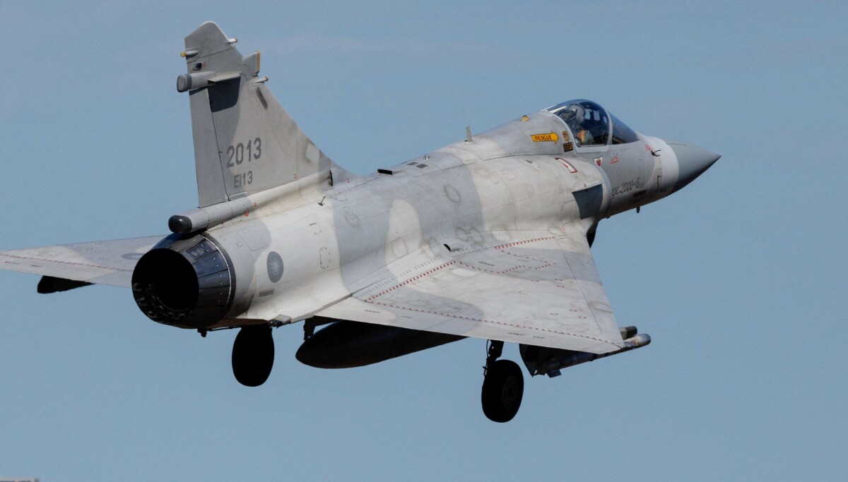 Kina har startet stor øvelse rundt Taiwan