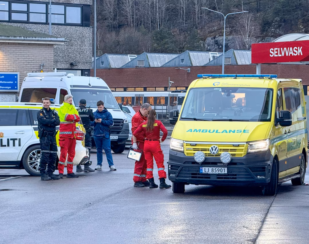 nå: Knivstikking på bensinstasjon i Oslo - VG