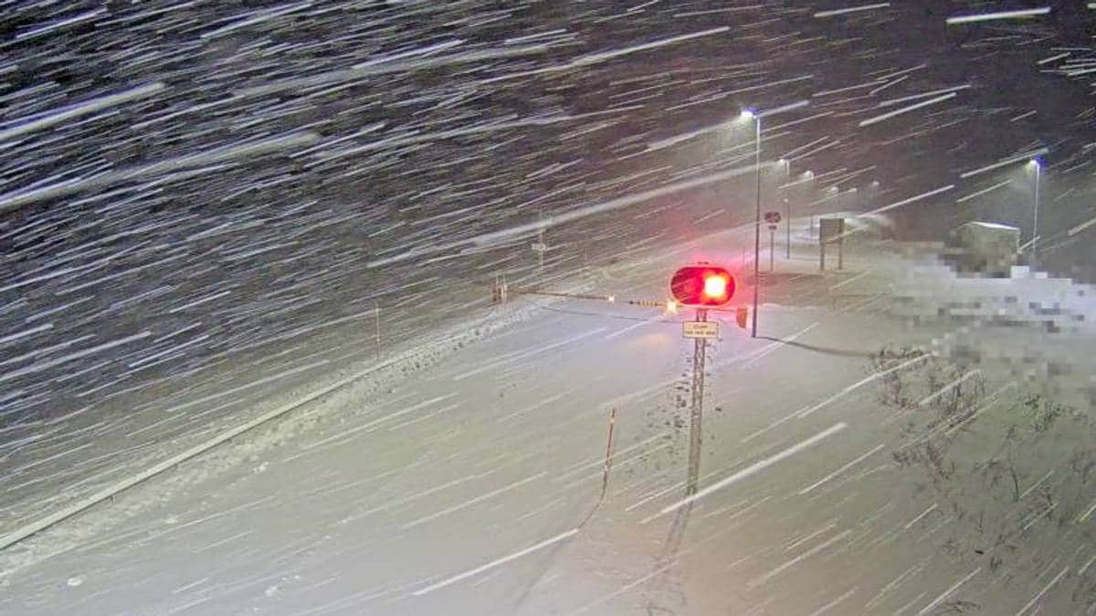 E6 Saltfjellet stengt