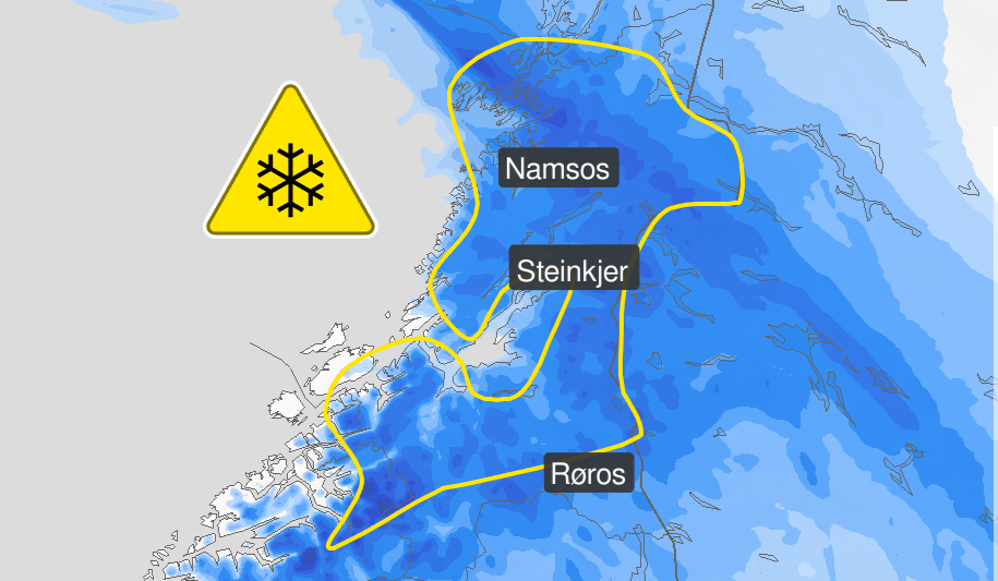 Sender ut farevarsel: Kan bli krevende kjøreforhold - fosna-folket.no