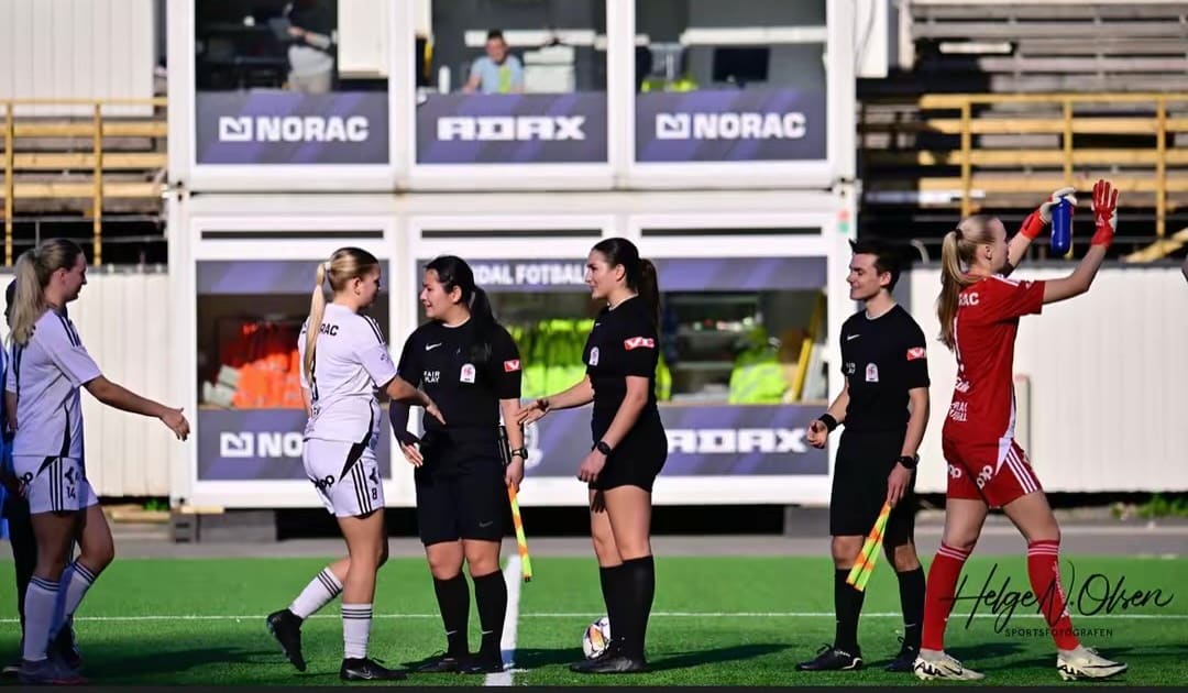 18-åring fra Mandal skal dømme i Toppserien: – Utrolig følelse - l-a.no