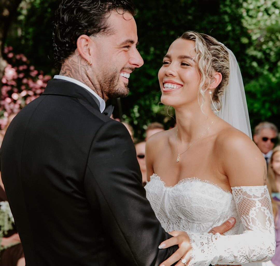 Aron Dønnum og Celin Bizet Dønnum skal bli foreldre