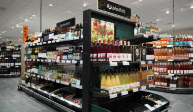 alkoholfritt på Vinmonopolet på Moa