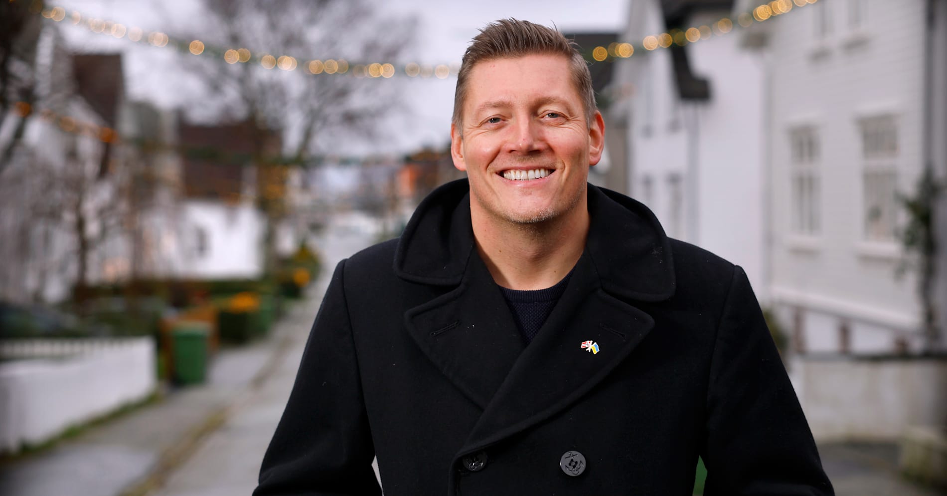 Et stort glis dagen derpå for Dag Mossige (Ap). Budsjettet hans fikk flertall i bystyret mandag.