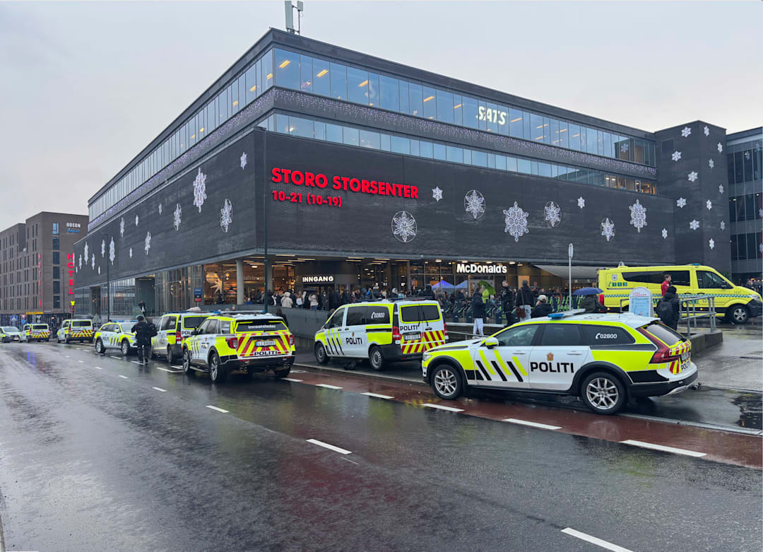 Skudd avfyrt på Storo-senteret i Oslo