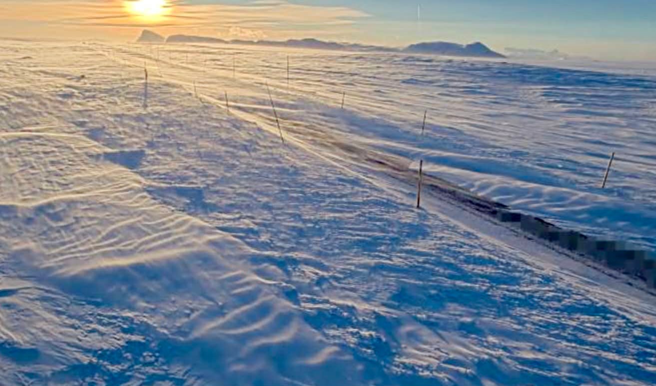 Valdresflye, Vinterstenging | Stengt til påske - Oppland Arbeiderblad