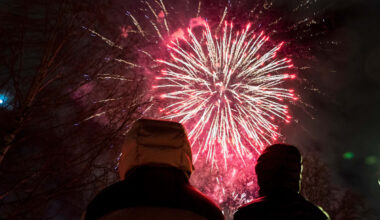 Sterk vind flere steder ved midnatt – vær forsiktig med fyrverkeriet