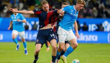Torbjørn Heggem og Bologna tapte supercup-finalen – slet stort mot Napolis Rasmus Højlund