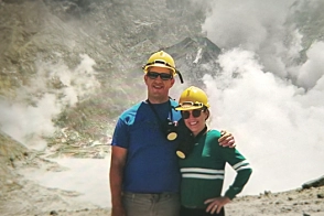 - Jeg tenkte «Nå dør vi på bryllupsreisen»