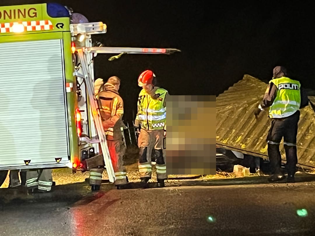 Kjørte inn i strømhus på Klepp – mann kritisk skadet