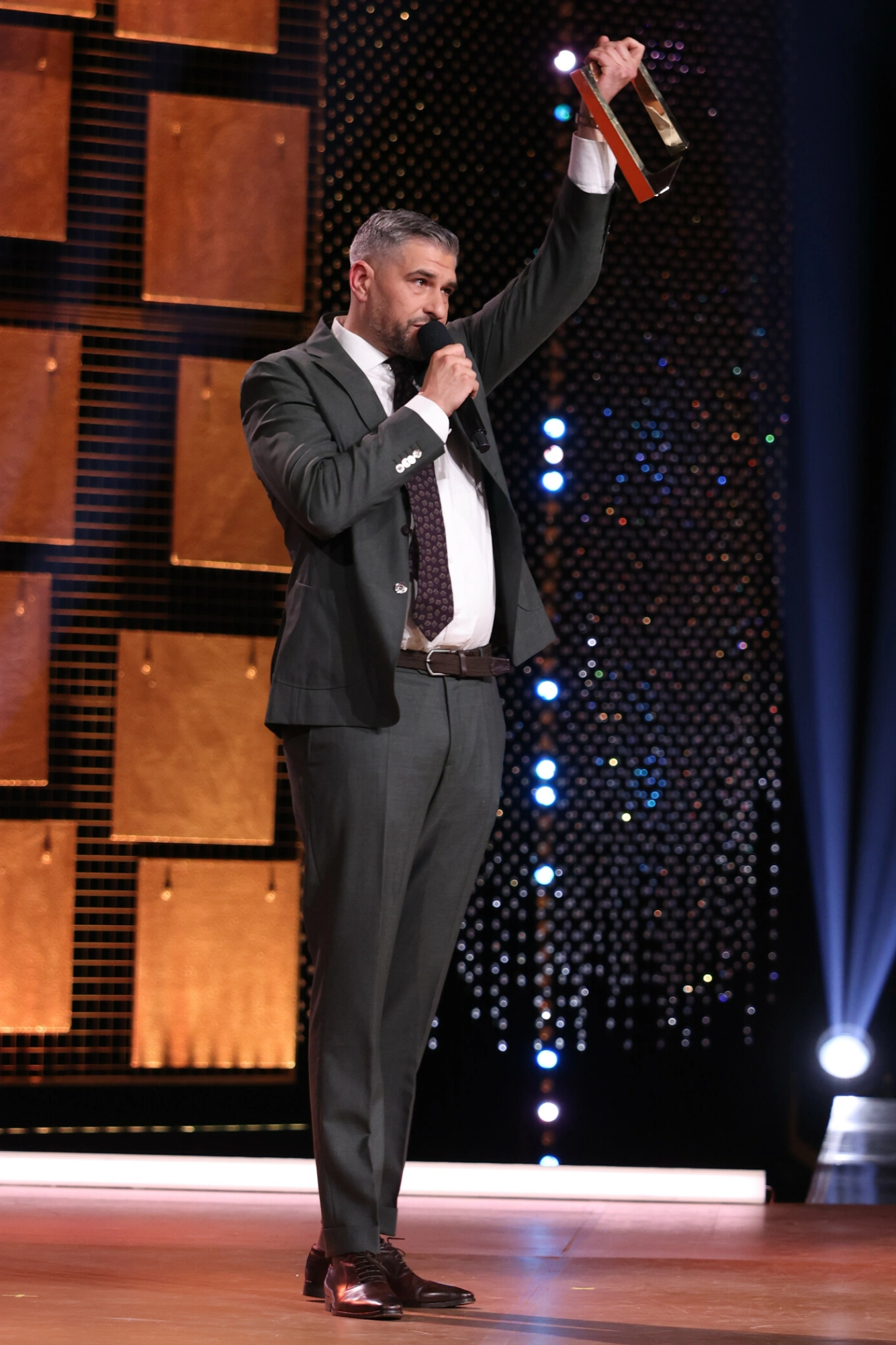 VANT: Leo stakk av med en gullrute i 2025 for den banebrytende TV-serien «Leo og de farlige». Foto: Øyvind Ganesh Eknes / TV 2 -