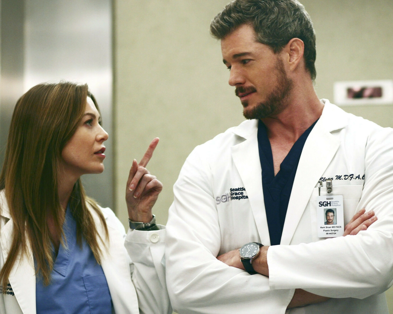 HEIT DOKTOR: Eric Dane sjarmerte kvinner over hele verden i rollen som Mark Sloan, aka «McSteamy», i dramaserien «Greys Anatomy». Foto: Scott Garfield / Abc-Tv / Kobal / REX / NTB