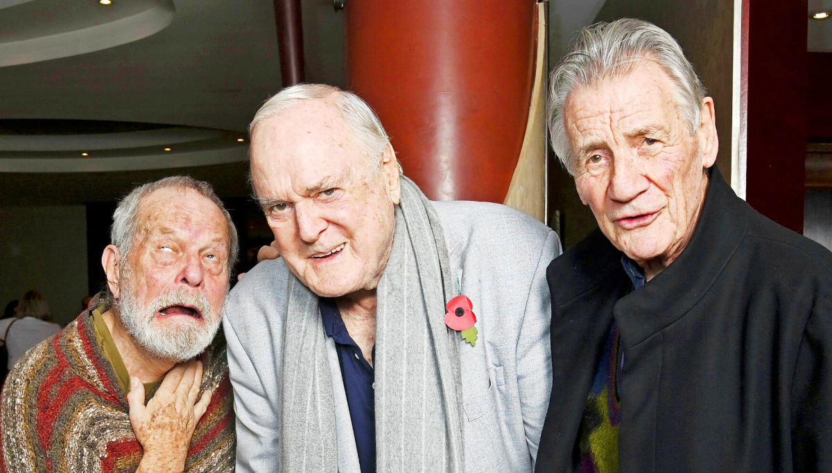 John Cleese og Eric Idle i bitter pengekrangel