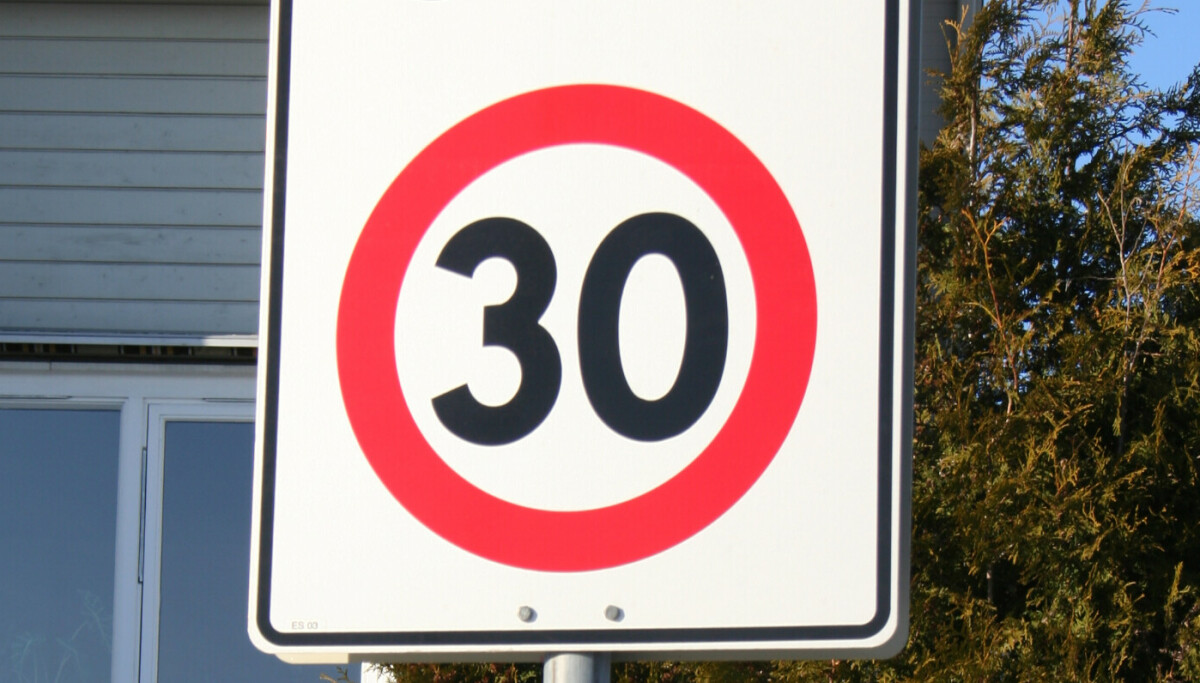 Nå kan det bli 30-sone på flere norske veier