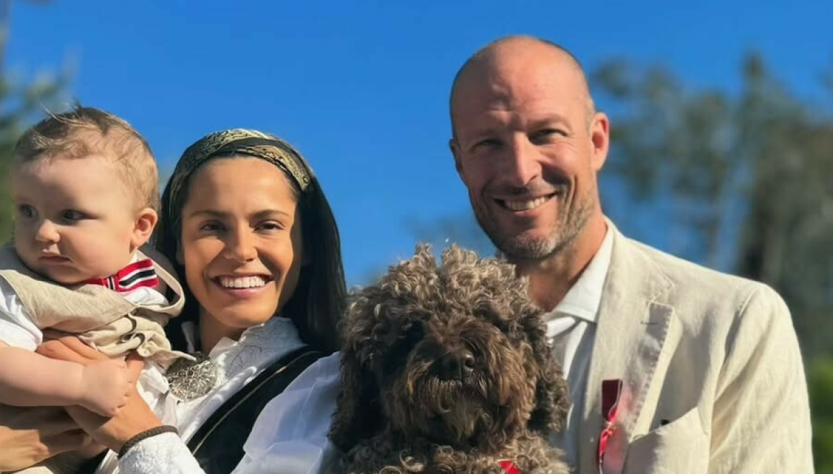 Aktiv familiehelg på Kvitfjell med sønnen Storm