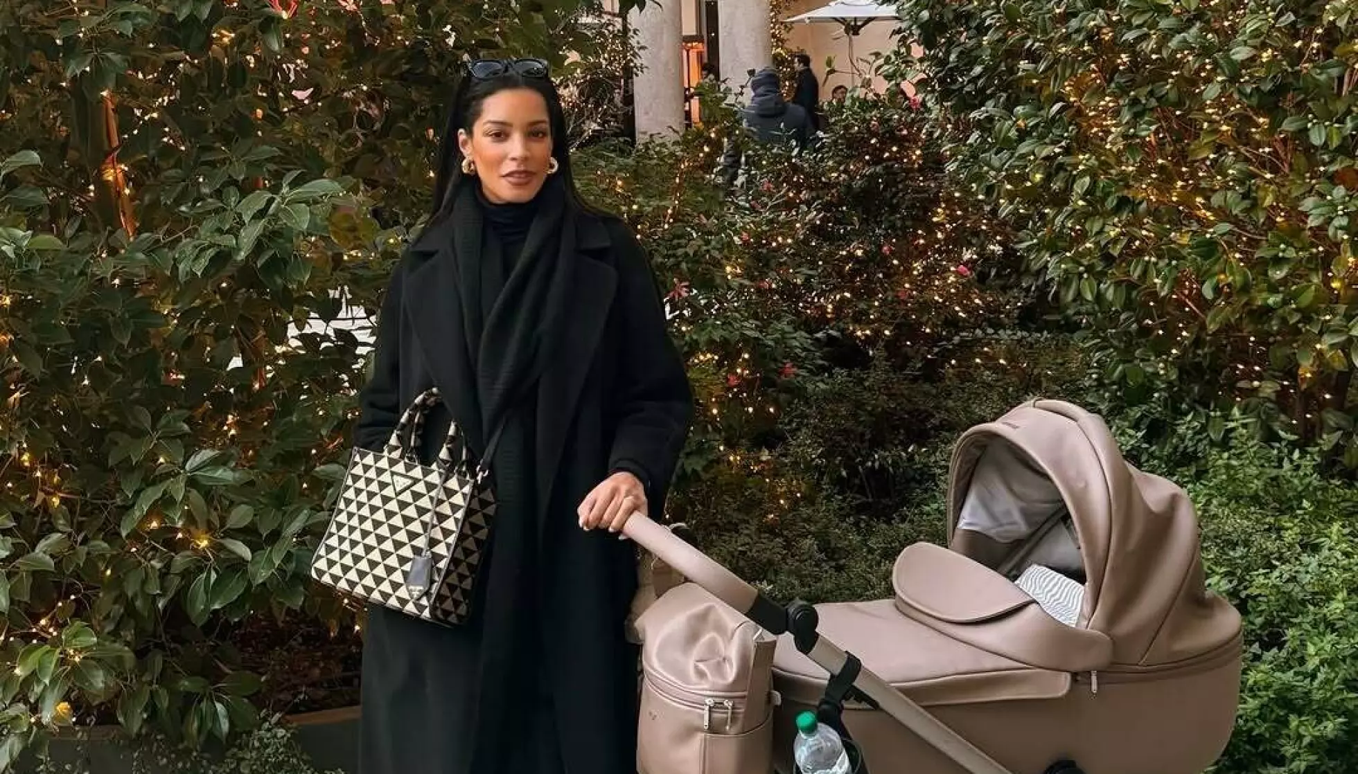 NYBAKT MAMMA: Den lille tulla er Lilian sitt første barn! Foto: Skjermdump fra Instagram/@borisbecker