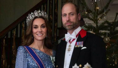 Kronprinsesse Kate i sjelden tiara på storslått bankett i Windsor
