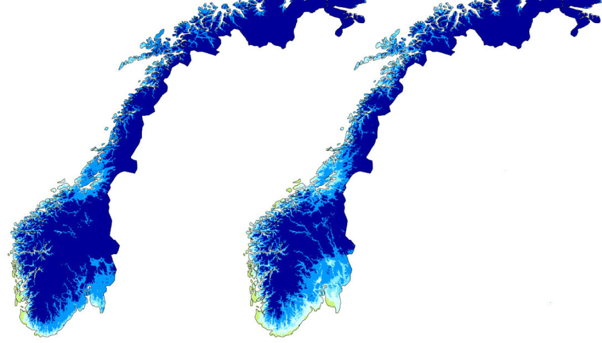 Hvit jul: Bare 50 prosent sjanse