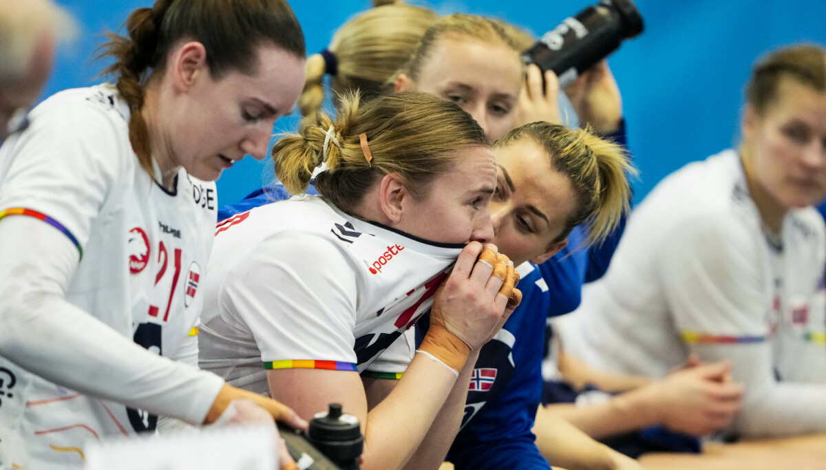 Tårene rant på benken