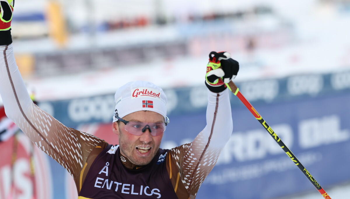 «Nektes» feiring av Klæbo