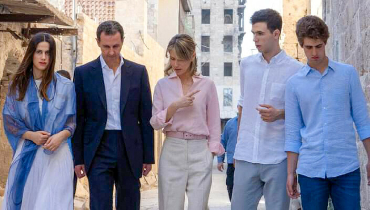 Assads nye liv: Som sunket i jorda