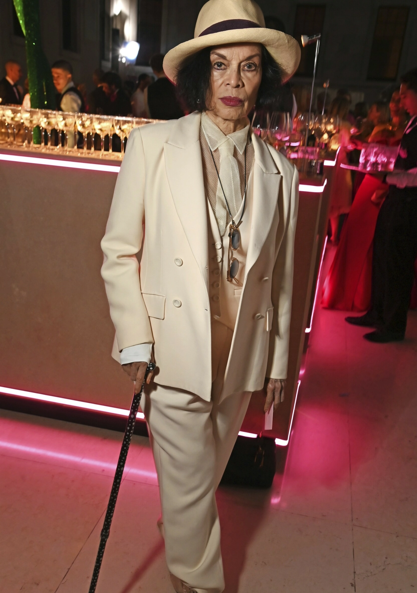 BRÅTT BRUDD Bianca Jagger og Mick Jagger var et hett par på 70-tallet. Hun ble forlatt av Mick – fordi han innledet et forhold til Jerry Hall. Foto: Getty Images