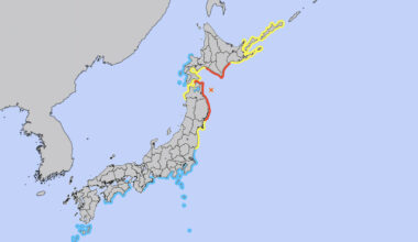 Tsunamivarsel etter kraftig jordskjelv