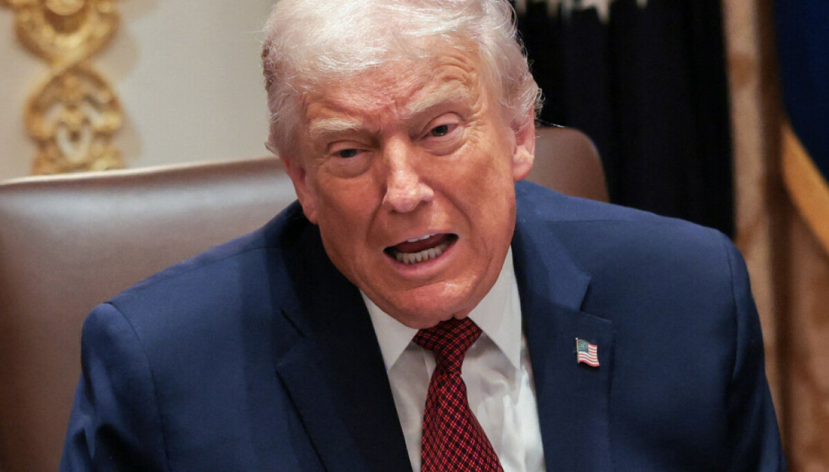 Trump snur: - Sa aldri det