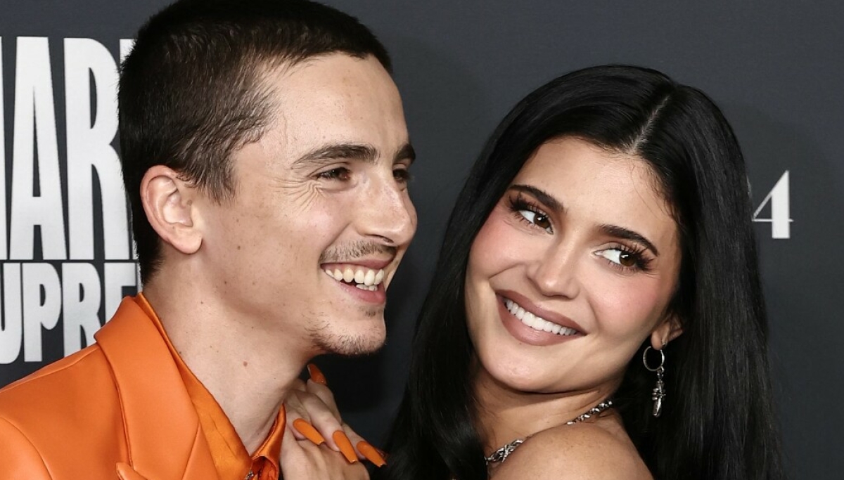 Kylie Jenner og Timothée Chalamet avkrefter bruddrykter på rød løper