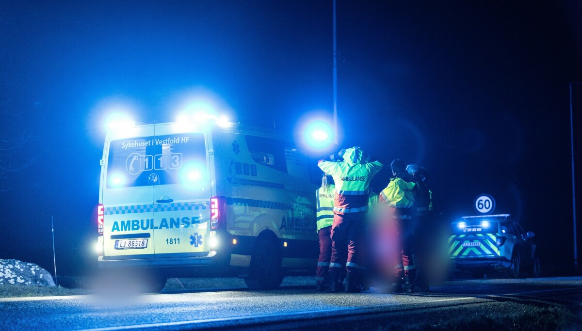 Person påkjørt i Larvik - Dagbladet