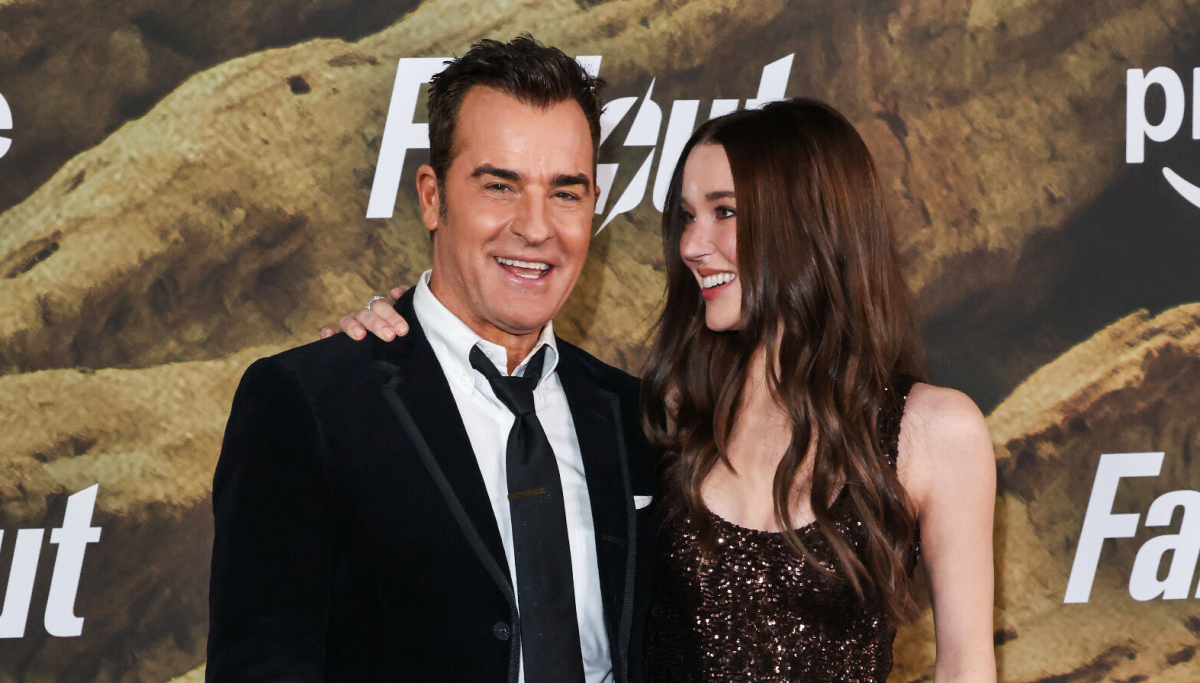 Justin Theroux og Nicole Brydon Bloom venter sitt første barn