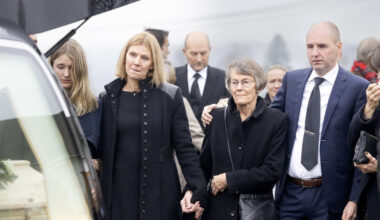 Familien tok et siste farvel med Odd Martinsen