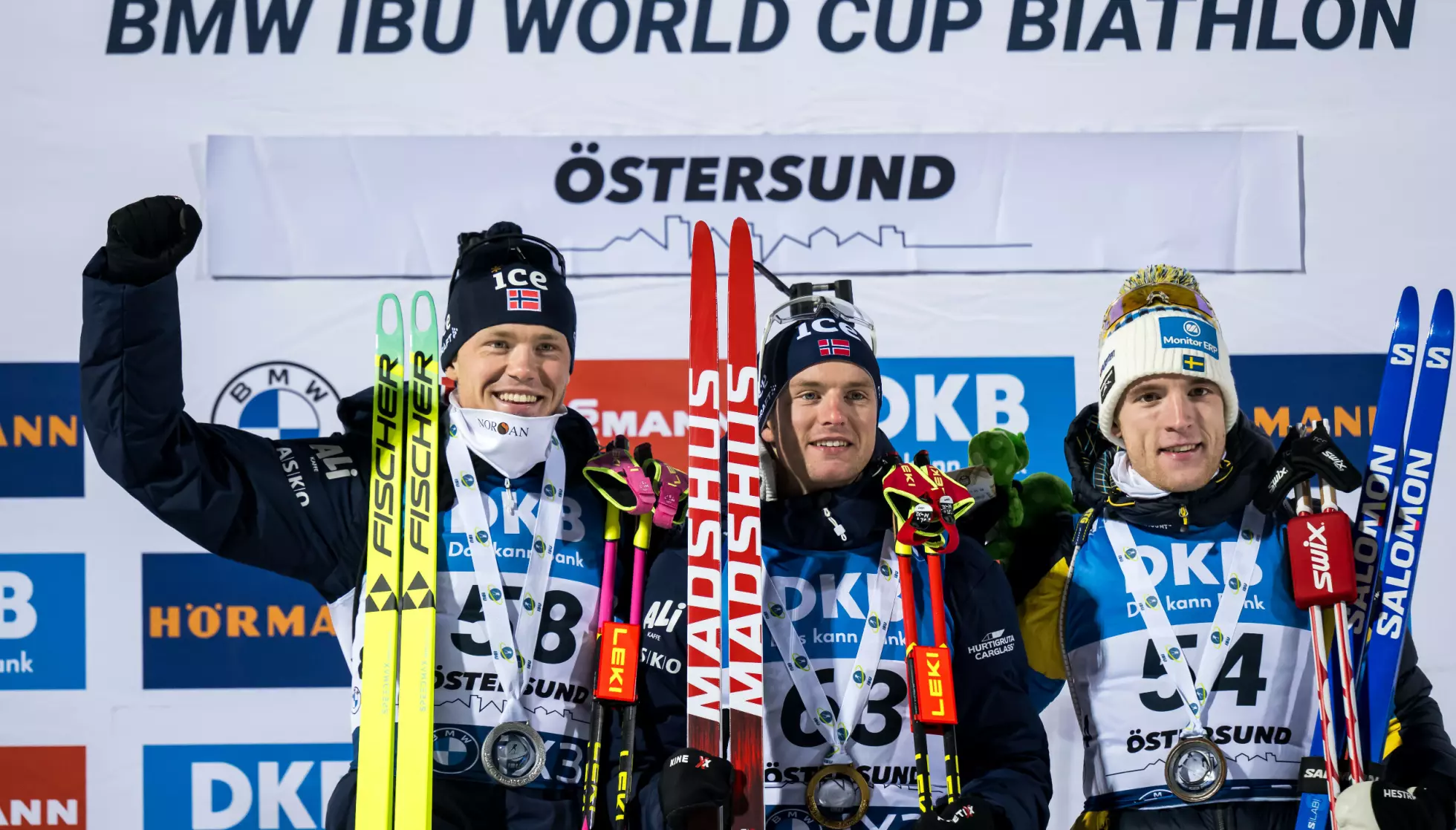 TOPPLØP: Johan-Olav Botn leverte flere toppløp i Östersund. Foto: Mathias Bergeld / BILDBYRÅN